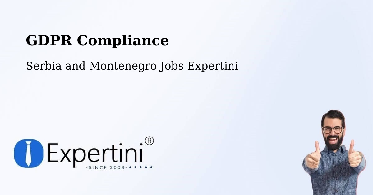 EU GDPR Compliance Statement – Yellowknife - Serbia and Montenegro Jobs Expertini