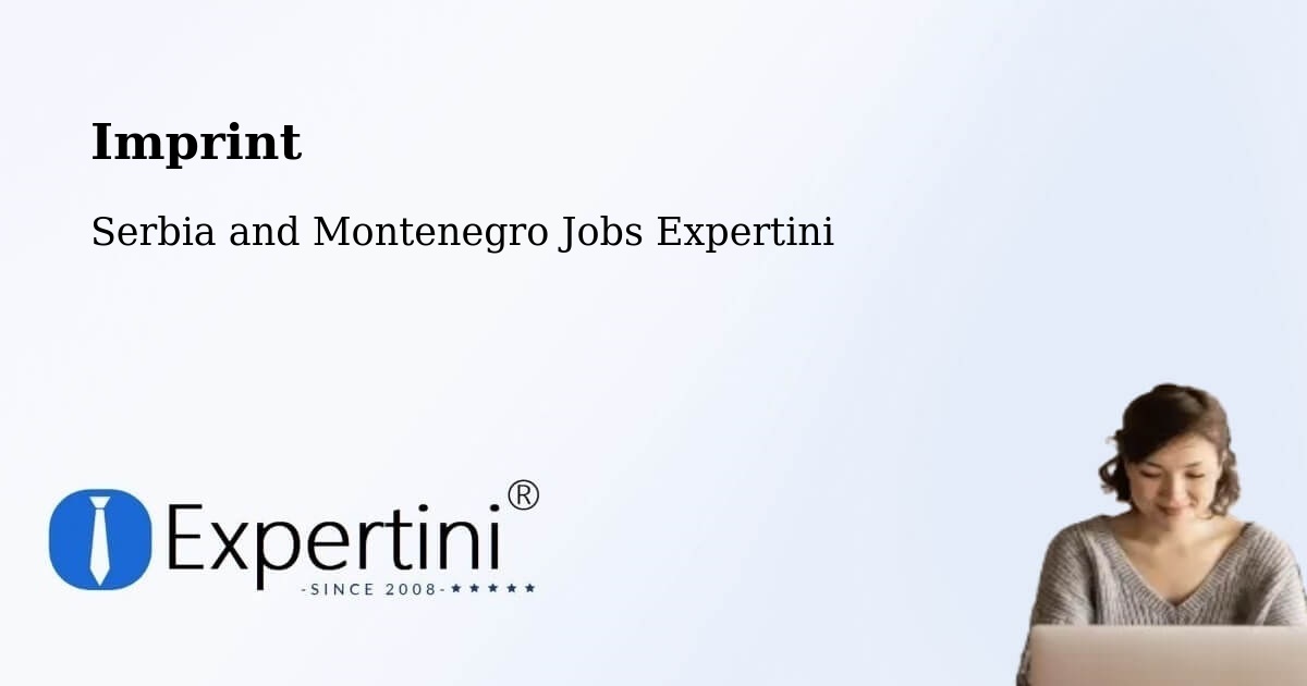 Imprint – Yellowknife - Serbia and Montenegro Jobs Expertini